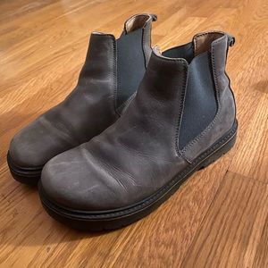 Birkenstock grey Chelsea boot